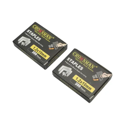 Cucitrice professionale per tappezzeria, punti metallici da 4-14 mm, set da 600 punti metallici da 1,2x10 mm inclusi, marca Crownman. - immagine 6