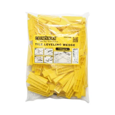 Cunei di livellamento per piastrelle e gres porcellanato, 100 pezzi/set, Crownman - immagine 2