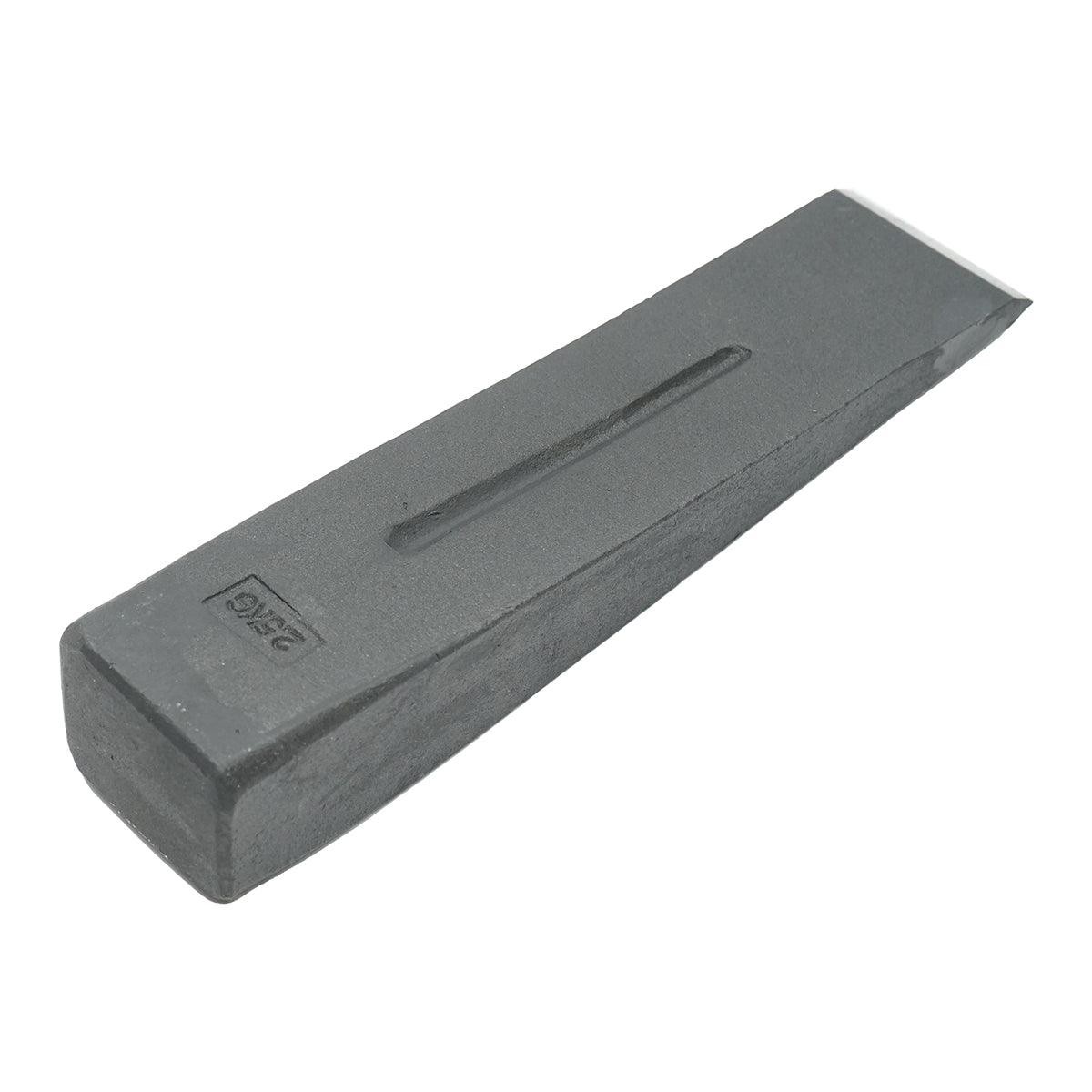 Cuneo Spaccalegna In Acciaio 2500g. 240x50x35mm., Breckner Germany - immagine 4