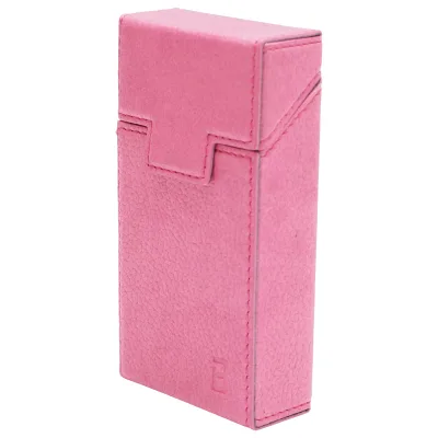 Custodia in pelle rosa per pacchetto di sigarette P25
