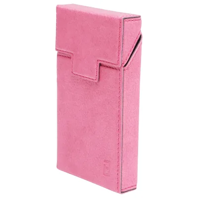 Custodia in pelle rosa per pacchetto di sigarette P34