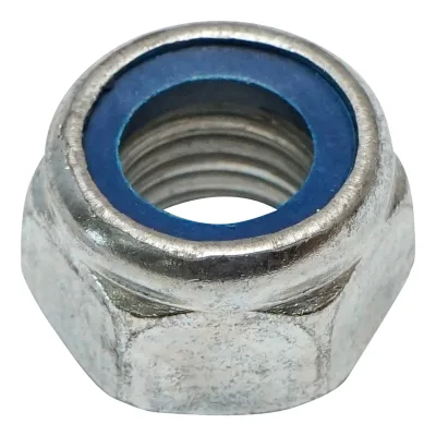 Dado autobloccante zincato DIN 985 M16x1,5mm G8 100 pz/conf. - immagine 2