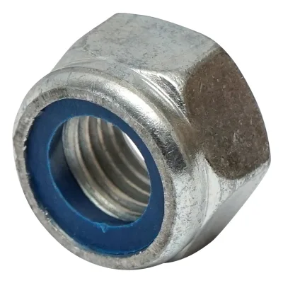 Dado autobloccante zincato DIN 985 M16x1,5mm G8 100 pz/conf. - immagine 3