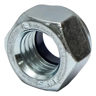 Dado autobloccante zincato DIN 985 M18x1,5 G8 100 pz/conf. - immagine 4