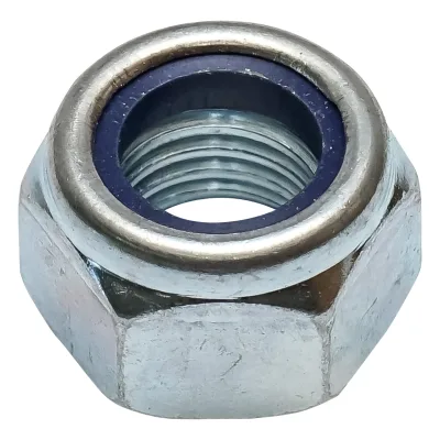 Dado autobloccante zincato DIN 985 M18x1,5 G8 100 pz/conf. - immagine 2