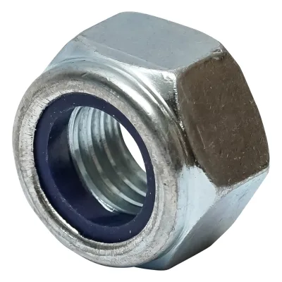 Dado autobloccante zincato DIN 985 M18x1,5 G8 100 pz/conf. - immagine 3