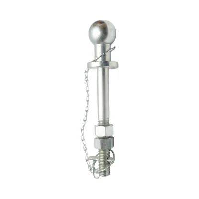 Dado per occhiello di traino 50mm, filettatura M22, lunghezza 275mm con catena e sicurezza