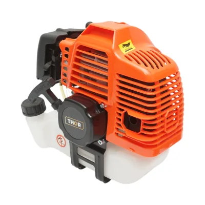 Decespugliatore a benzina 3,4 CV, 2T 43 cc, velocità 7500 giri/min, disco 3T/40T, tamburo portafilo, kit accessori incluso THOR - immagine 6