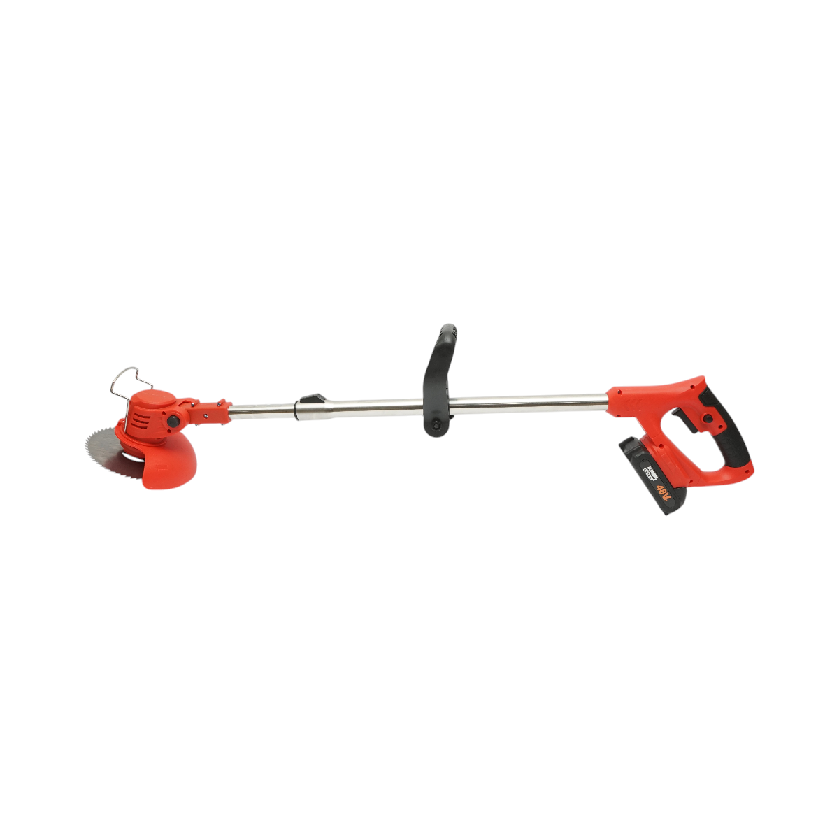 Decespugliatore elettrico estensibile 380W, batteria al litio 48V/6000 mAh, velocità 18000 giri/min, accessori inclusi - immagine 4