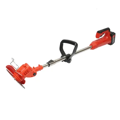 Decespugliatore elettrico estensibile da 850 W, batteria al litio da 21 V/3000 mAh, velocità 18000 giri/min, accessori inclusi