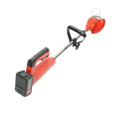 Decespugliatore elettrico estensibile da 850 W, batteria al litio da 21 V/3000 mAh, velocità 18000 giri/min, accessori inclusi - immagine 4