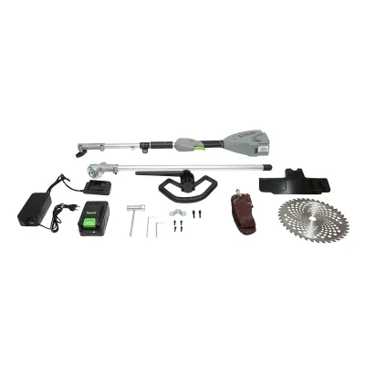 Decespugliatore elettrico multifunzione 1500W, batteria 40V/2Ah, 3 velocità 6000-8000 giri/min, accessori inclusi - immagine 3