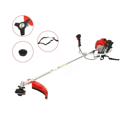 Decespugliatore professionale a benzina Economico 3HP, 2T 52cc, velocità 7500rpm, disco 3T, tamburo filo, kit accessori incluso THOR
