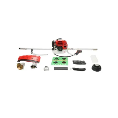 Decespugliatore professionale a benzina Standard 3HP, 2T 52cc, velocità 7500rpm, disco 3T, tamburo portafilo, kit accessori incluso THOR - immagine 2