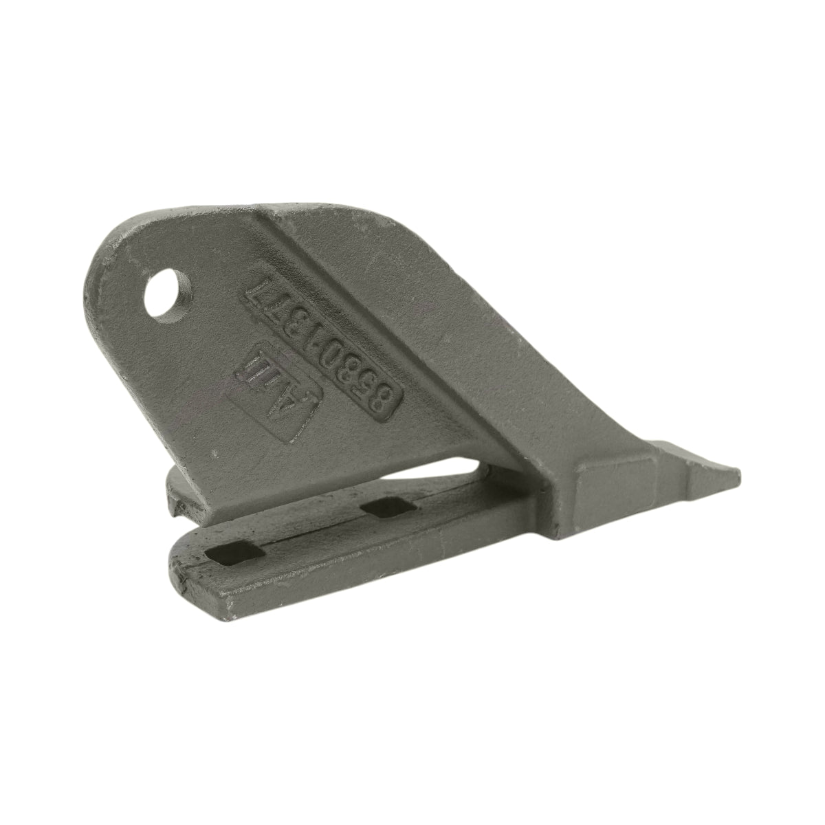 Dente della benna lato destro per terne Caterpillar, New Holland, codice OEM 85801377, 277-8665 - immagine 4