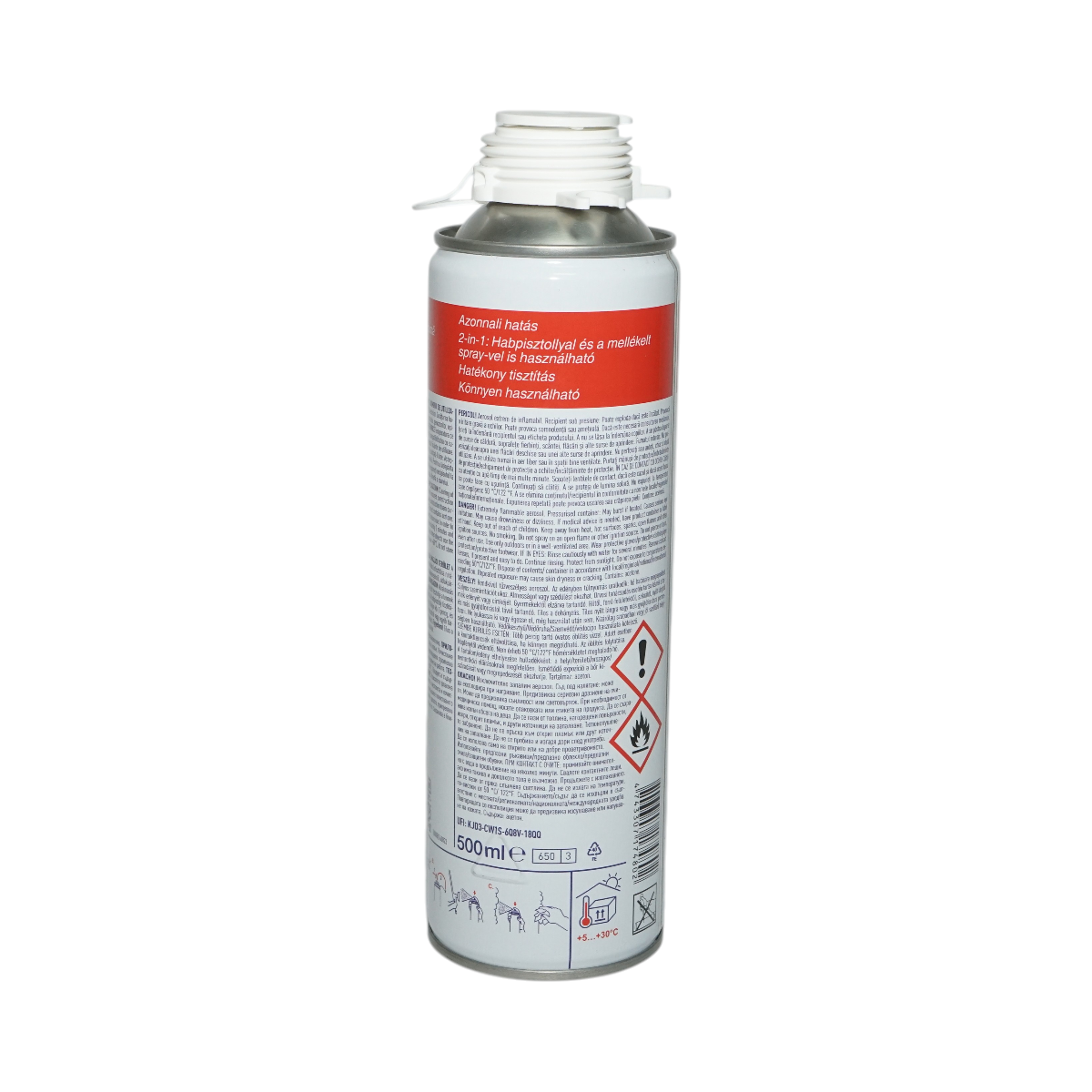 Detergente per schiuma poliuretanica non indurita 500 ml – Foam Cleaner 929 Penosil - immagine 2