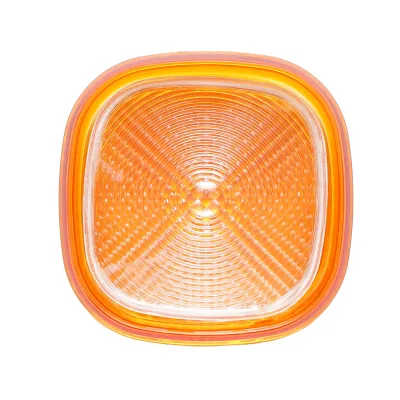 Diffusore luce freno gialla JCB 3CX, 4CX, caricatori frontali, sollevatori telescopici codice OEM 700/50073 - immagine 4