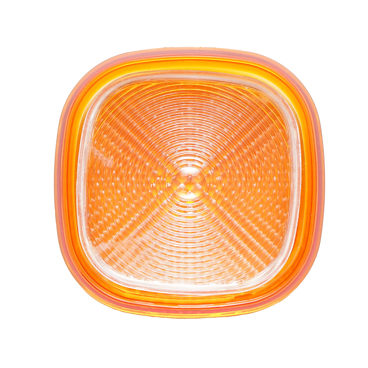 Diffusore luce freno gialla JCB 3CX, 4CX, caricatori frontali, sollevatori telescopici codice OEM 700/50073 - immagine 4