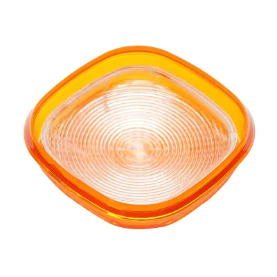 Diffusore luce freno gialla JCB 3CX, 4CX, caricatori frontali, sollevatori telescopici codice OEM 700/50073 - immagine 2
