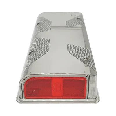 Diffusore luce freno posteriore sinistra ASS2.1 E-mark 400x153x58mm - immagine 4