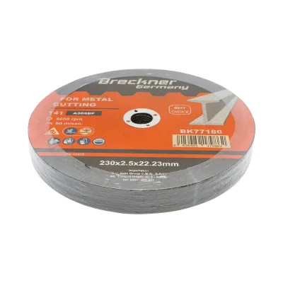 Dischi da Taglio T41 230x2.5x22mm per Metallo Disco Flessibili taglio Ferro per Smerigliatrice Angolare Mola Taglio Breckner Germany - immagine 3