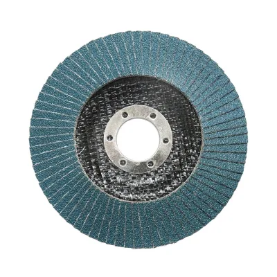 Dischi Lamellari Zirconio 115mm P100 per Acciaio INOX Metallo, Dischi Abrasivi, Disco Lamellare Breckner Germany - immagine 2