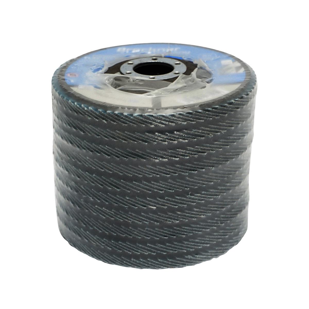 Dischi Lamellari Zirconio 115mm P40 per Acciaio INOX Metallo, Dischi Abrasivi, Disco Lamellare Breckner German - immagine 3
