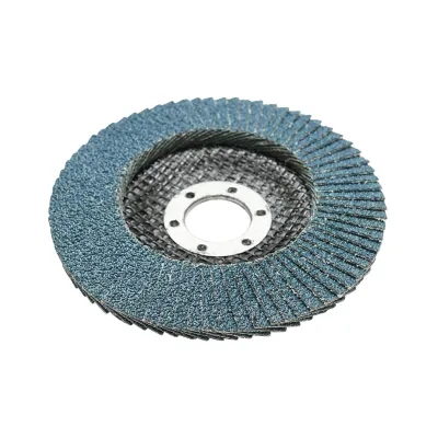 Dischi Lamellari Zirconio 115mm P40 per Acciaio INOX Metallo, Dischi Abrasivi, Disco Lamellare Breckner German - immagine 2