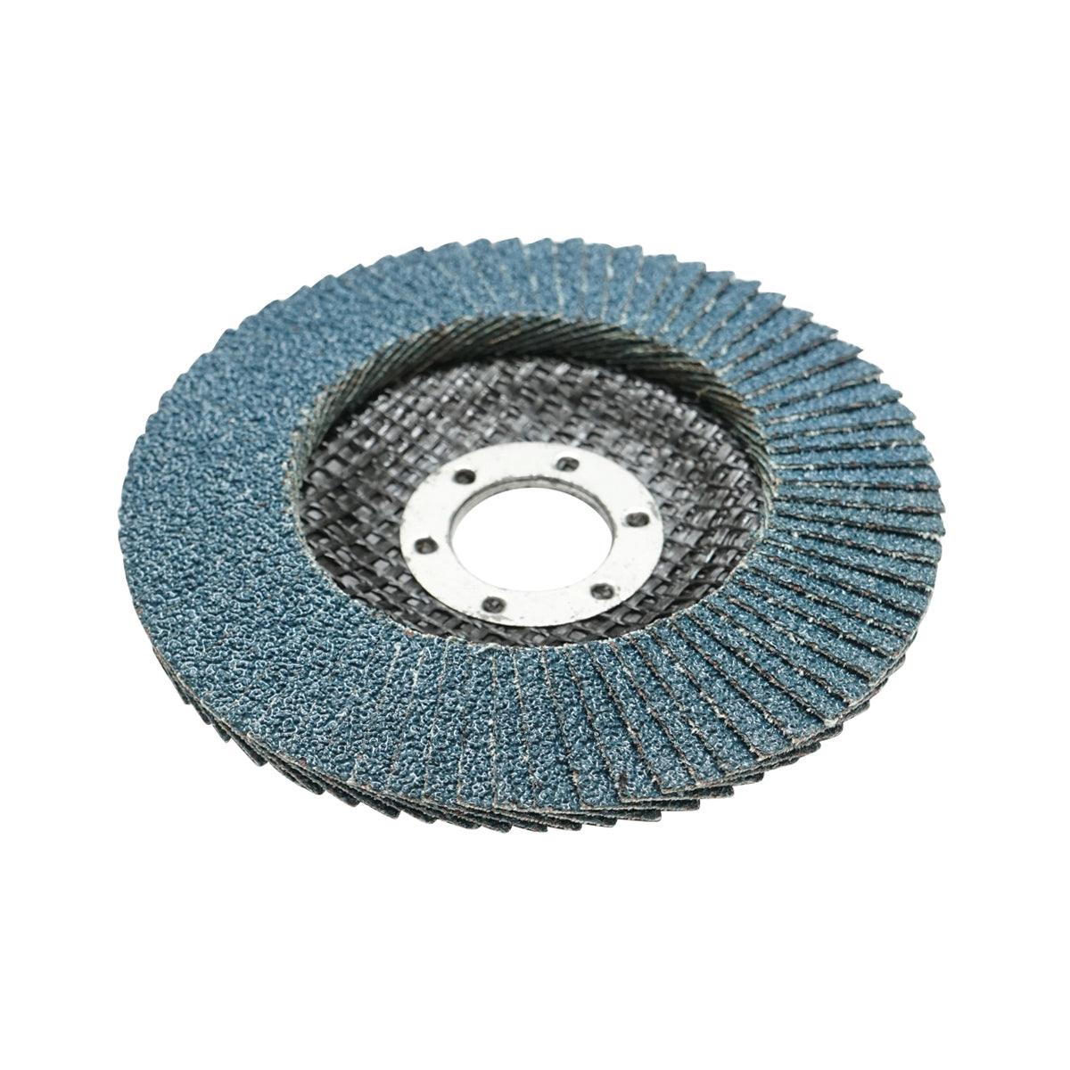 Dischi Lamellari Zirconio 115mm P40 per Acciaio INOX Metallo, Dischi Abrasivi, Disco Lamellare Breckner German - immagine 2