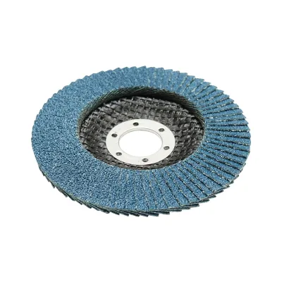 Dischi Lamellari Zirconio 115mm P60 per Acciaio INOX Metallo, Dischi Abrasivi, Disco Lamellare Breckner Germany - immagine 2