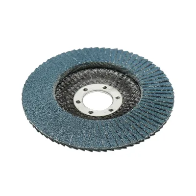 Dischi Lamellari Zirconio 115mm P80 per Acciaio INOX Metallo, Dischi Abrasivi, Disco Lamellare Breckner Germany - immagine 2