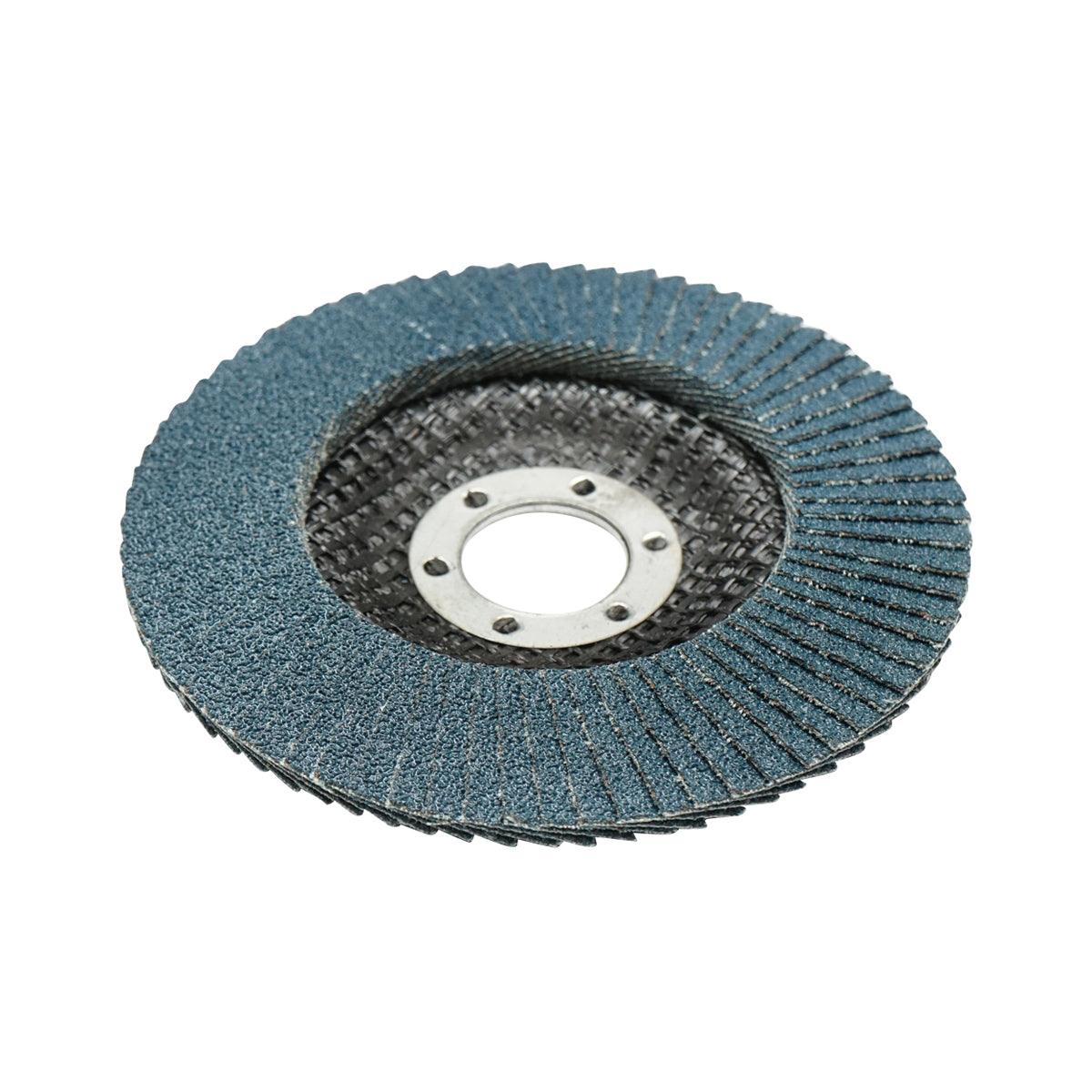 Dischi Lamellari Zirconio 115mm P80 per Acciaio INOX Metallo, Dischi Abrasivi, Disco Lamellare Breckner Germany - immagine 2