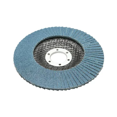 Dischi Lamellari Zirconio 125mm P100 per Acciaio INOX Metallo, Dischi Abrasivi, Disco Lamellare Breckner Germany - immagine 2