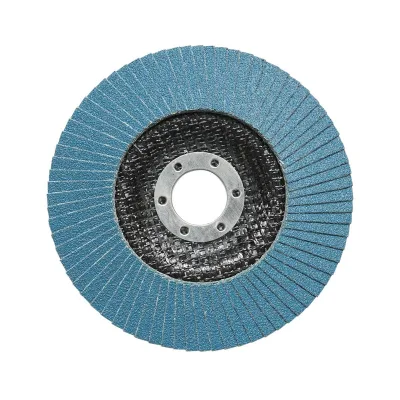 Dischi Lamellari Zirconio 125mm P120 per Acciaio INOX Metallo, Dischi Abrasivi, Disco Lamellare Breckner Germany - immagine 2