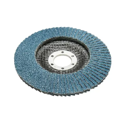 Dischi Lamellari Zirconio 125mm P40 per Acciaio INOX Metallo, Dischi Abrasivi, Disco Lamellare Breckner Germany - immagine 2