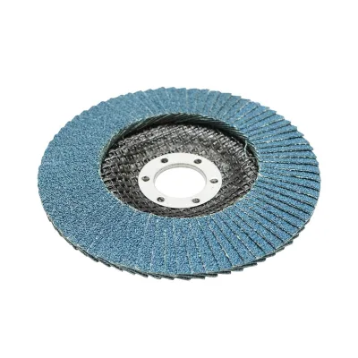 Dischi Lamellari Zirconio 125mm P60 per Acciaio INOX Metallo, Dischi Abrasivi, Disco Lamellare Breckner Germany - immagine 2