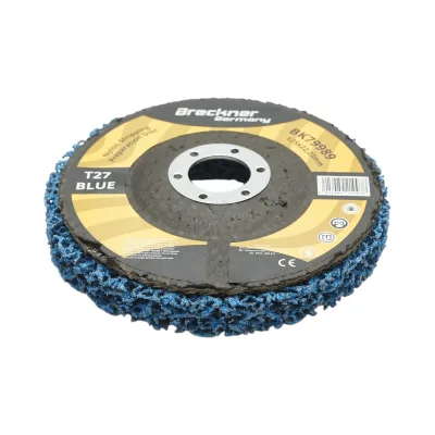 Disco abrasivo compatto in tessuto non tessuto 125x22,23 mm T27, grana media per la pulizia di ruggine e vernice. Breckner Germany - immagine 2