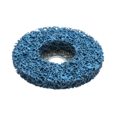 Disco abrasivo compatto in tessuto non tessuto 125x22,23 mm T27, grana media per la pulizia di ruggine e vernice. Breckner Germany - immagine 4