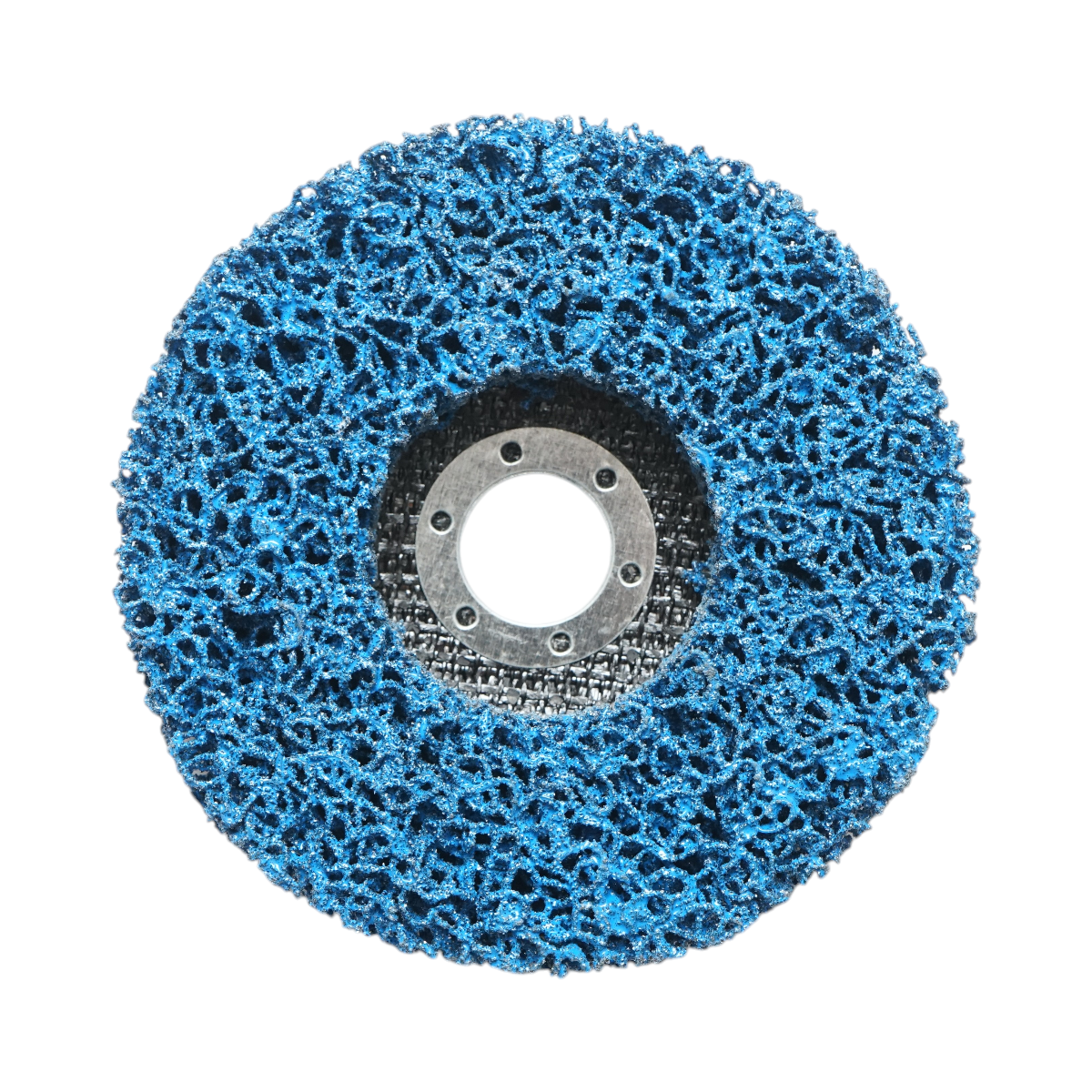 Disco abrasivo compatto in tessuto non tessuto 125x22,23 mm T27, grana media per la pulizia di ruggine e vernice. Breckner Germany - immagine 3