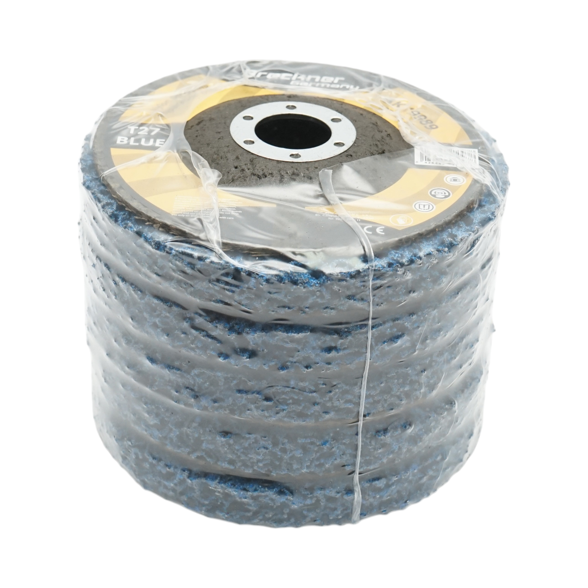 Disco abrasivo compatto in tessuto non tessuto 125x22,23 mm T27, grana media per la pulizia di ruggine e vernice. Breckner Germany - immagine 5