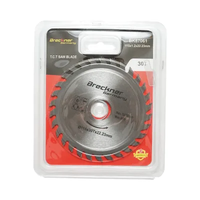 Disco circolare in widia per legno 115×1,2×22,23 mm, 30 denti, velocità massima 13.200 rpm Breckner Germany - immagine 2