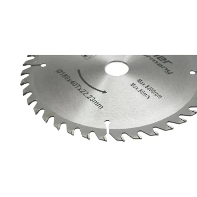 Disco circolare in widia per legno 180 × 22,23 mm, 40 denti, velocità massima 8.200 rpm Breckner Germany - immagine 3