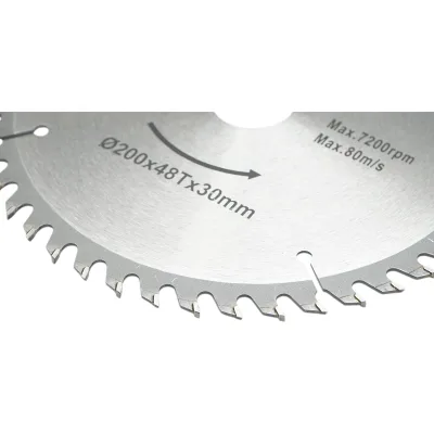 Disco circolare in widia per legno 200 × 30 mm, 48 denti, velocità massima 7.200 rpm Breckner Germany - immagine 3