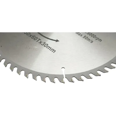 Disco circolare in widia per legno 250 × 30 mm, 60 denti, velocità massima 6.000 rpm Breckner Germany - immagine 3