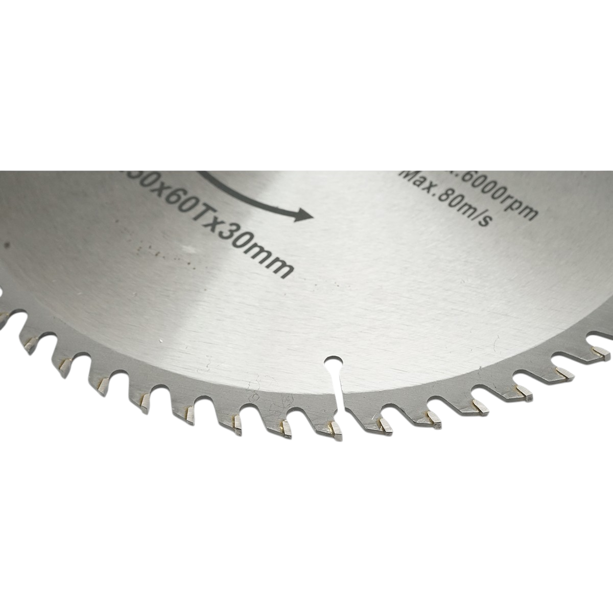 Disco circolare in widia per legno 250 × 30 mm, 60 denti, velocità massima 6.000 rpm Breckner Germany - immagine 3