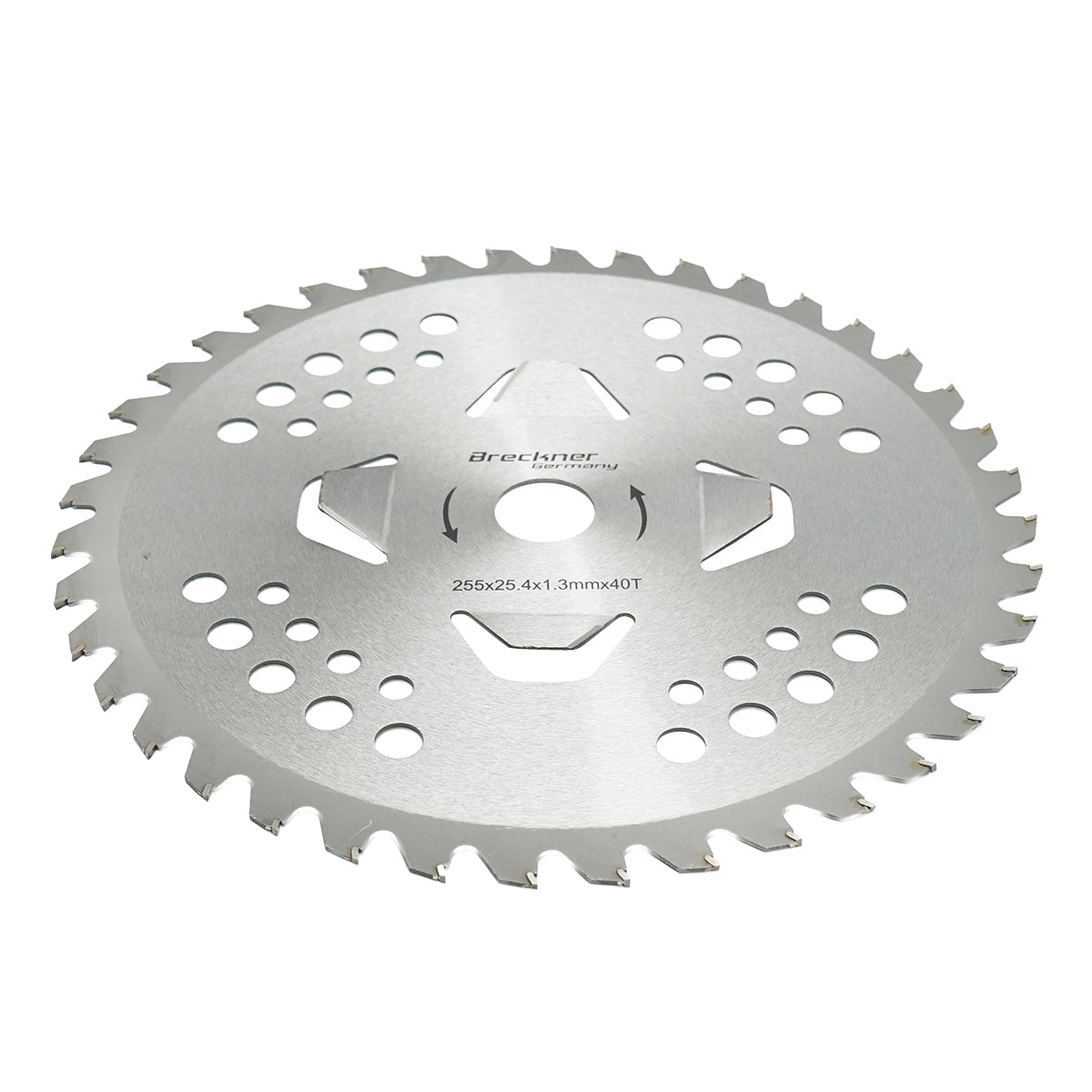 Disco circolare vidia 255x25.4x1.3mm, 40 denti per decespugliatore a spalla Breckner Germany - immagine 3
