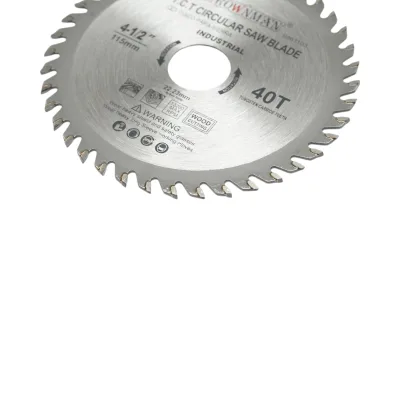 Disco circolare widia per legno 115x22,23mm, max. velocità. 13.200 giri/min, 40 denti, Crownman industriale - immagine 3