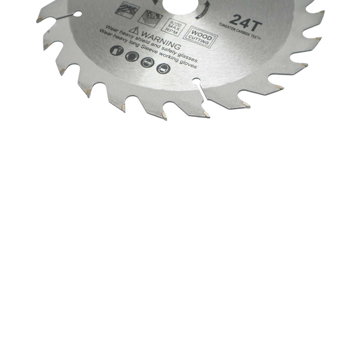 Disco circolare widia per legno 185x22,23mm, max. velocità. Crownman da 8.200 giri/min, 24 denti - immagine 3