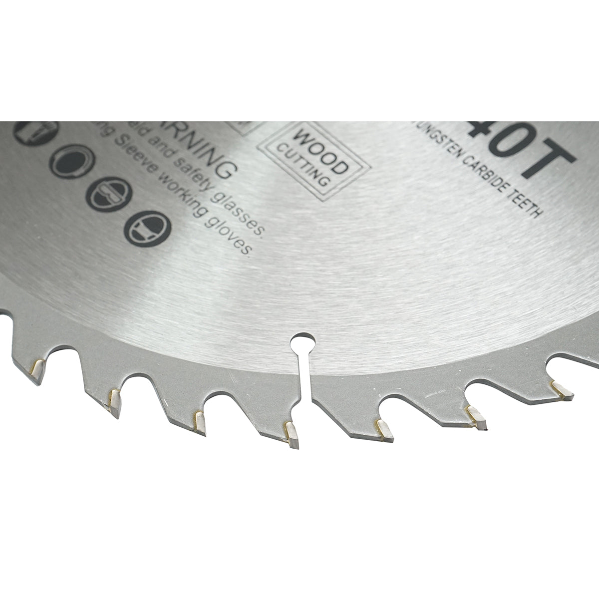 Disco circolare widia per legno 230x25,4mm, max. velocità. Crownman da 6600 giri/min, 40 denti - immagine 3