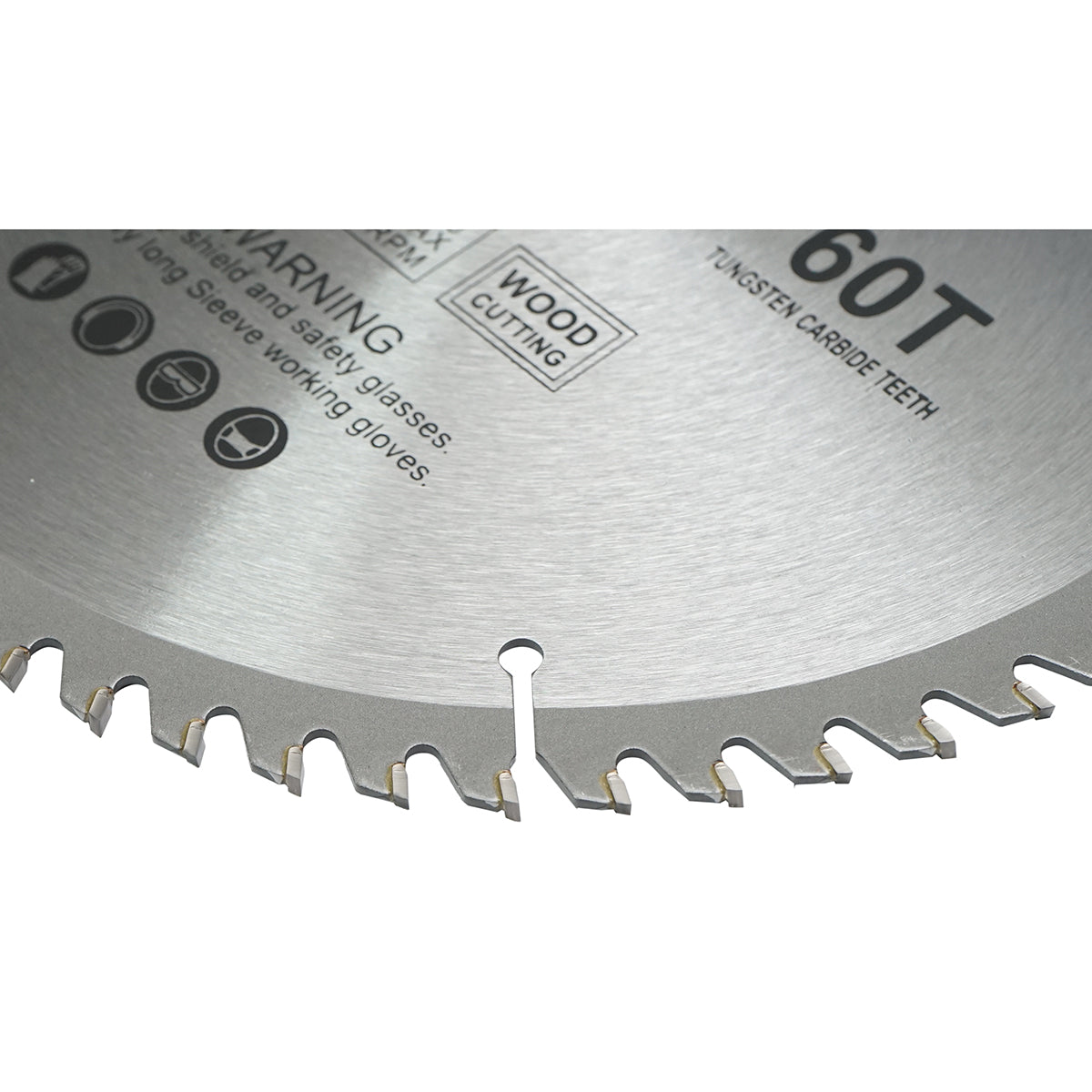 Disco circolare widia per legno 230x25,4mm, max. velocità. Crownman da 6600 giri/min, 60 denti - immagine 3
